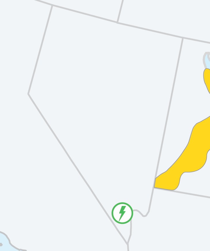 Nevada map