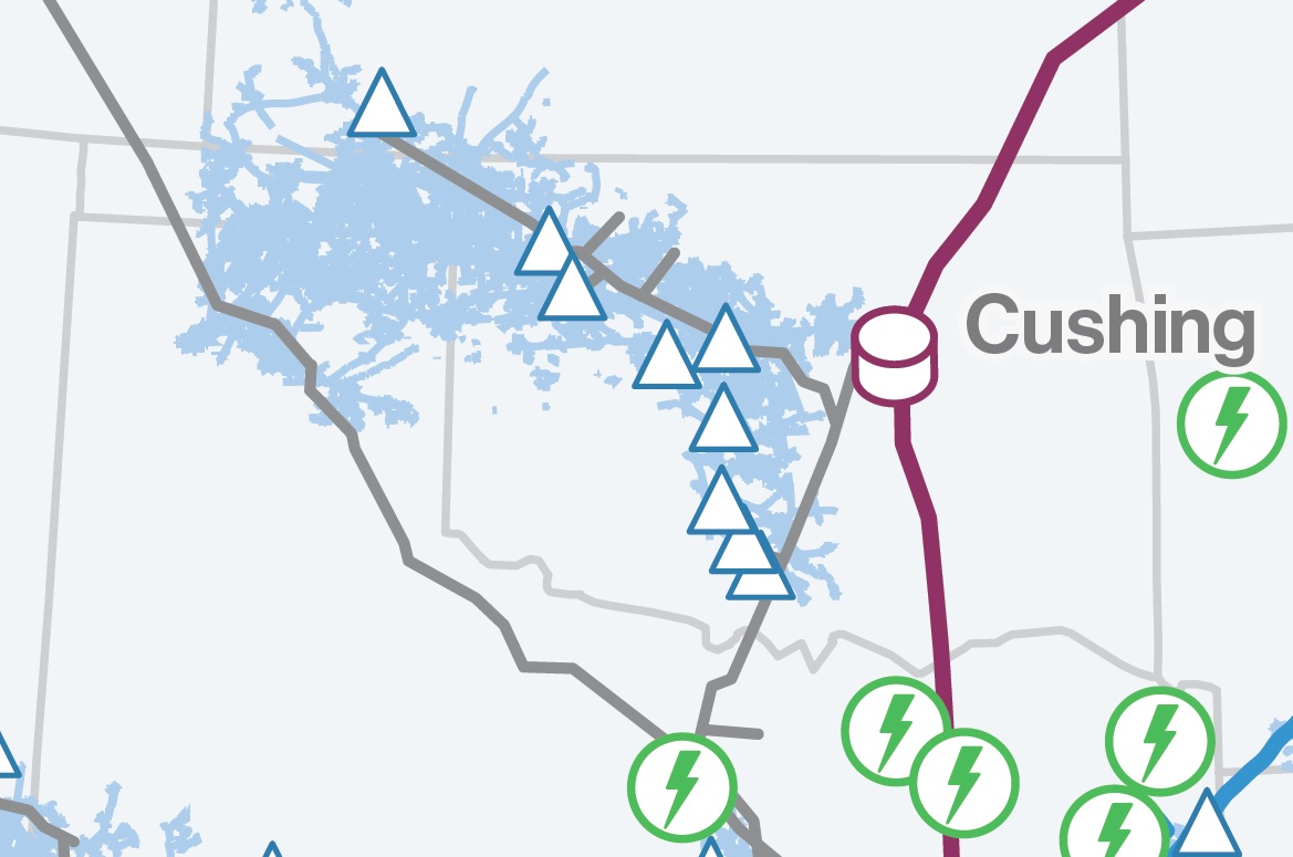 Oklahoma map