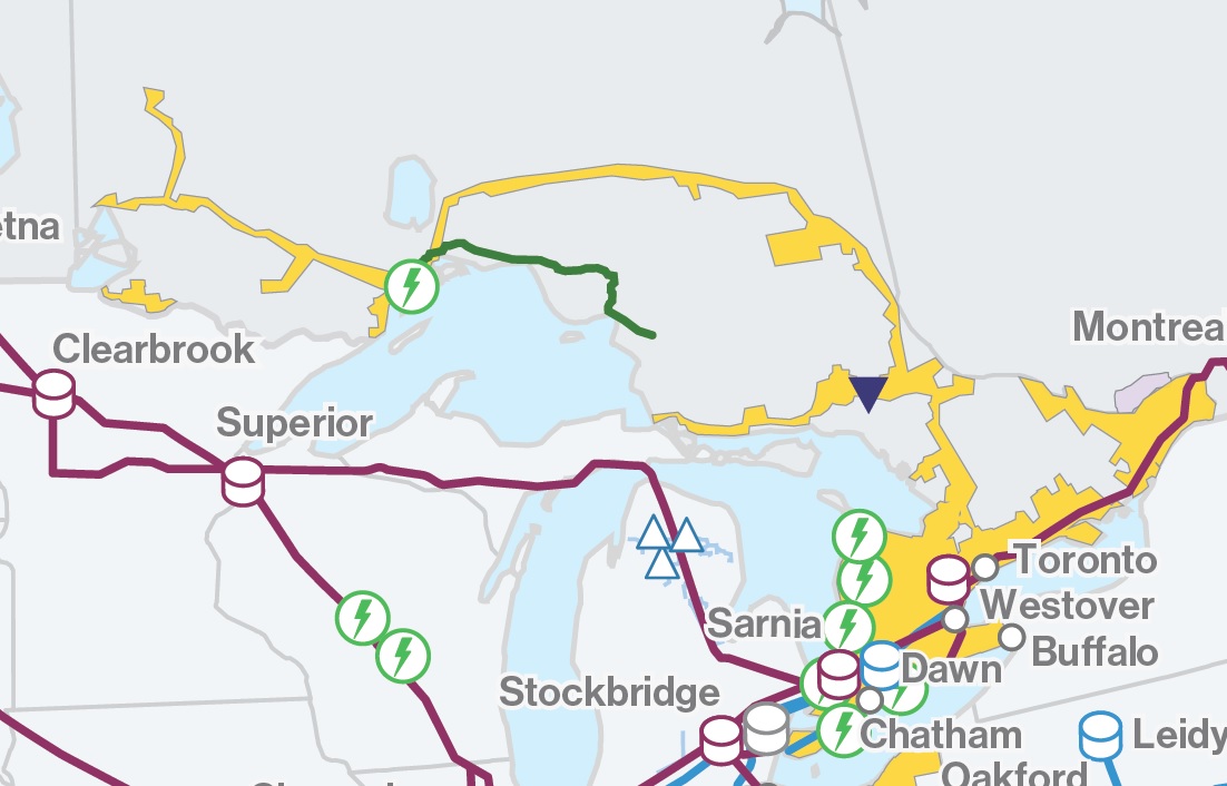 Ontario map