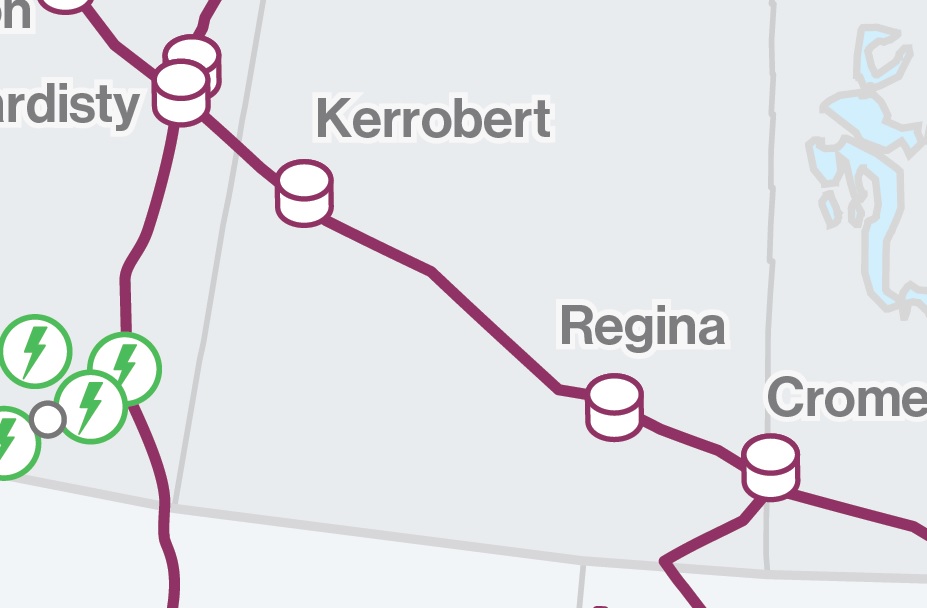 Saskatchewan map