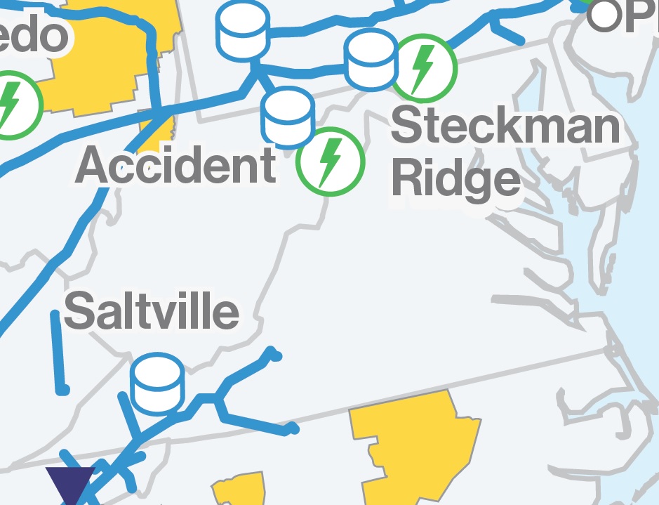 Virginia map